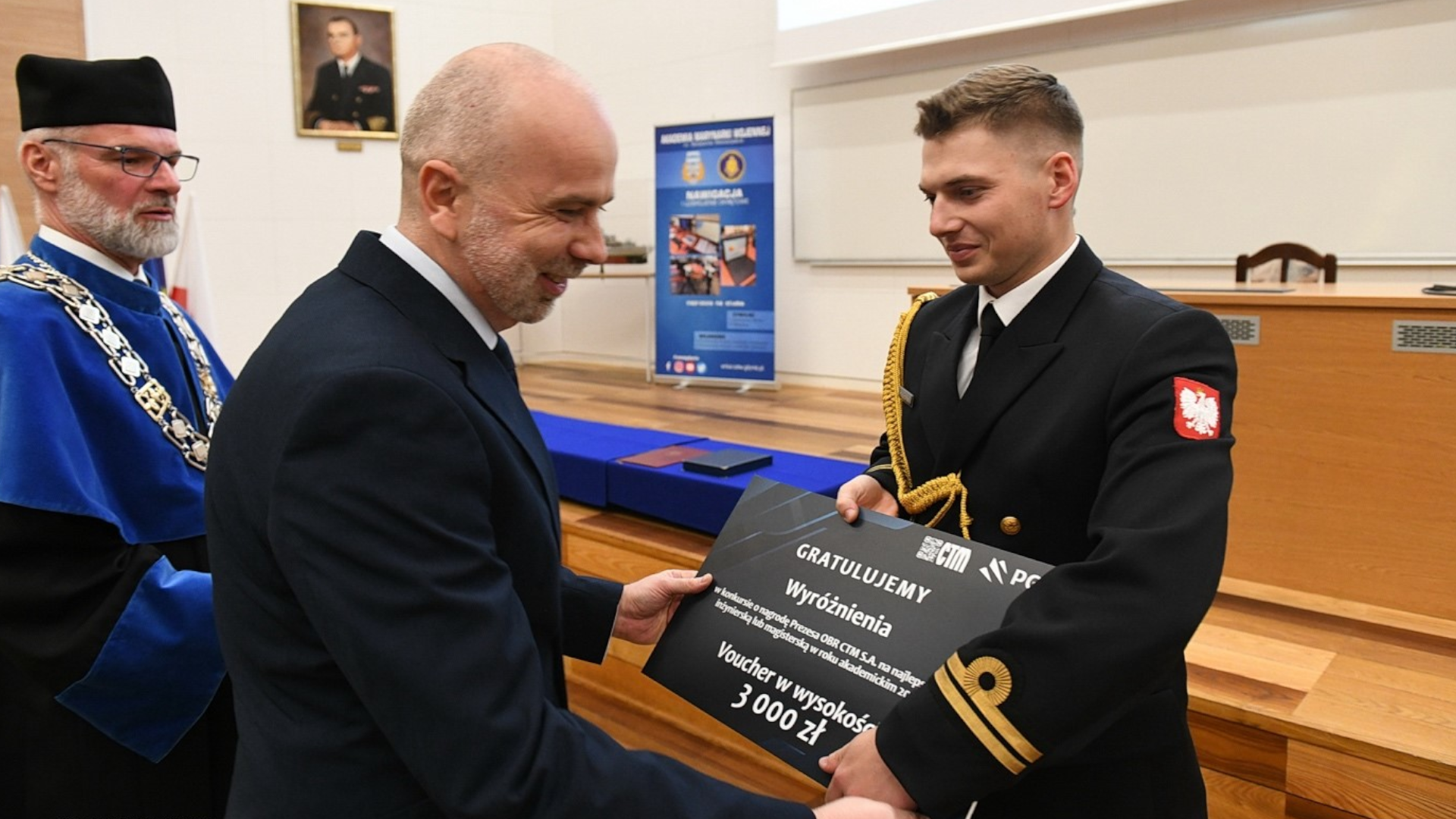 Praktykanci Centrum Techniki Morskiej