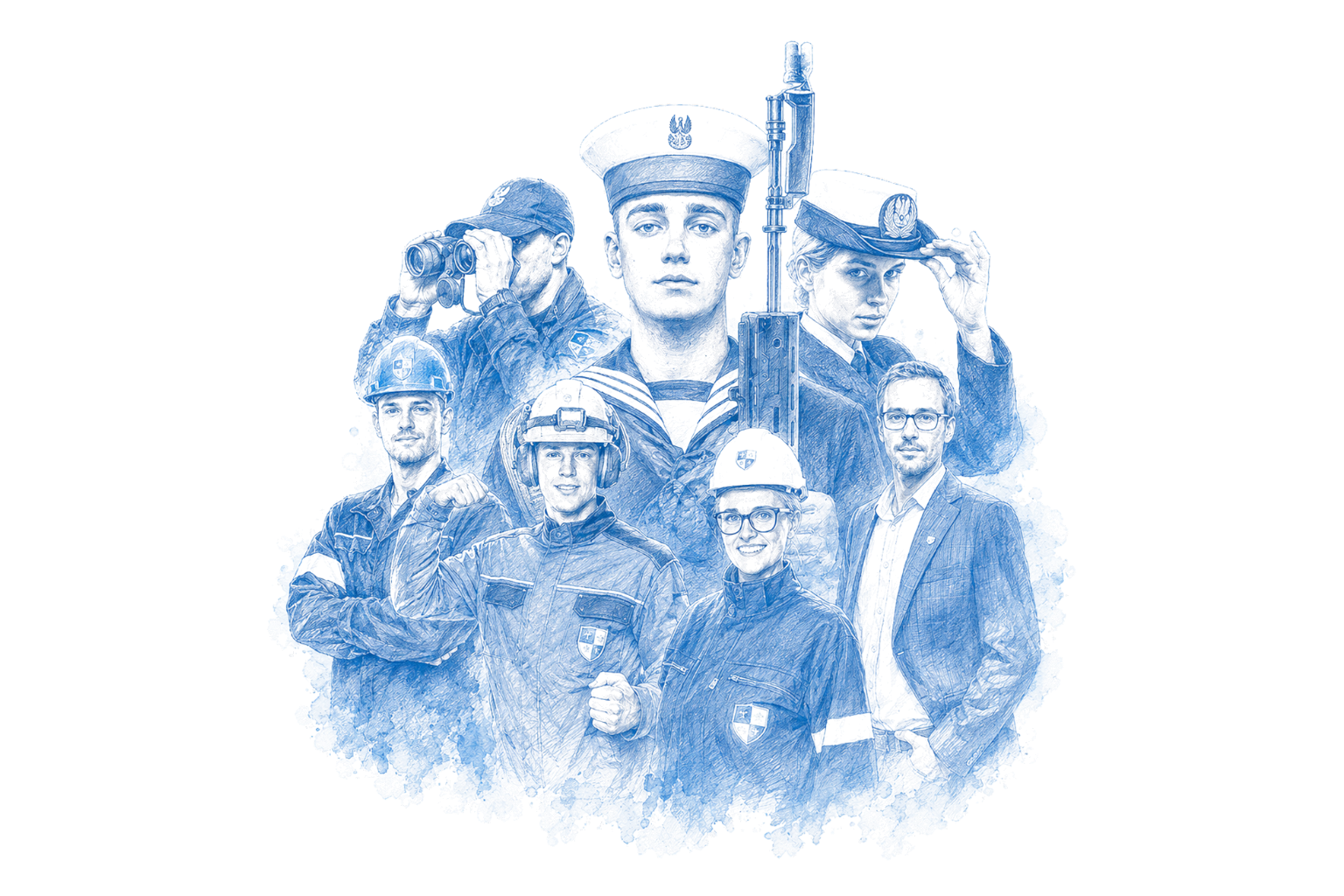 Ilustracja Dnia Stoczniowca — stoisko CTM w Miasteczku Stoczniowo-Marynarskim w Gdyni