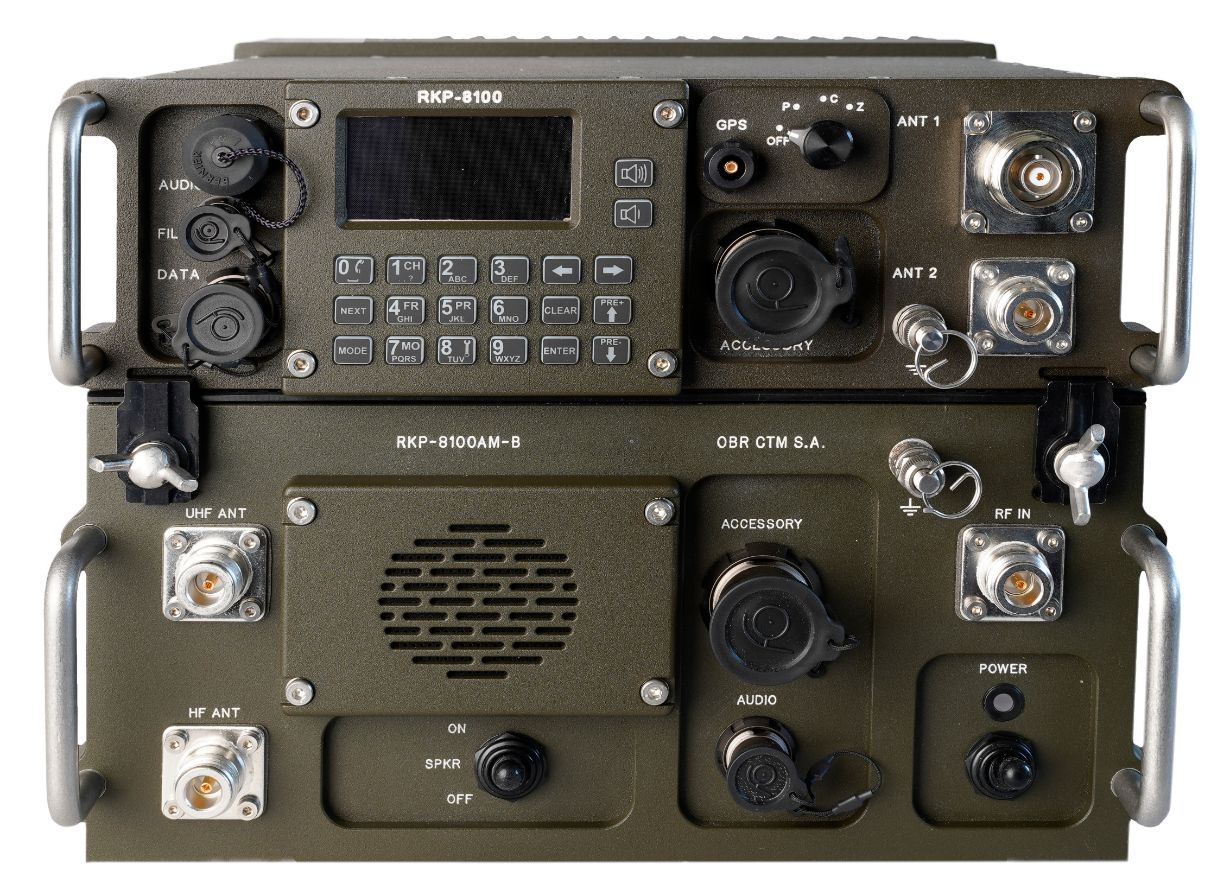 RKP-8100 AM-B - radiostacja ze wzmacniaczem