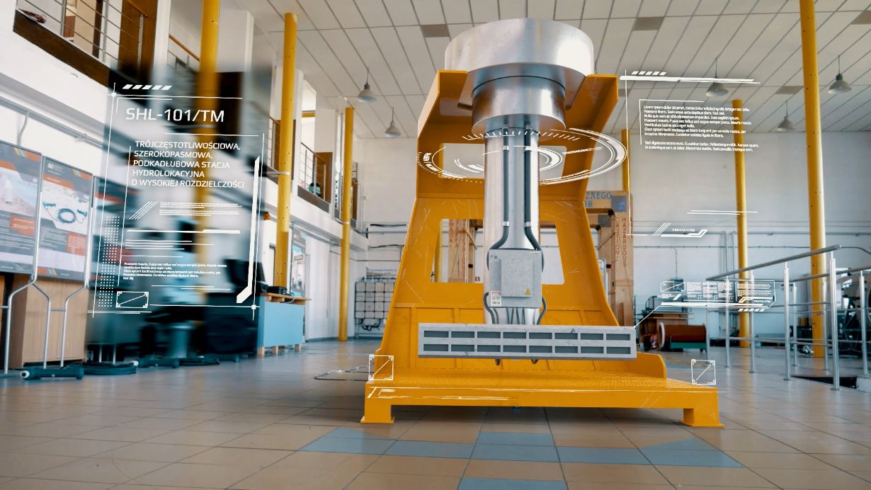 Sonar w laboratorium